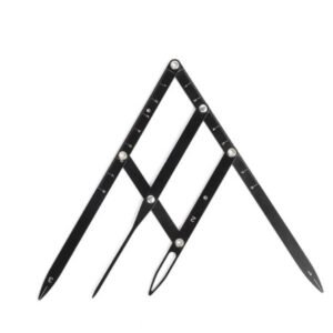 Compas pentru masurat si desenat sprancene