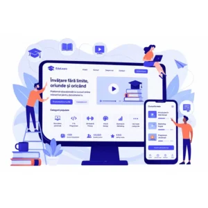Creare Cursuri Online / Platformă Educațională
